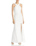 Aqua Womens Sequined Sleeveless Formal Evening Dress Gown by Vanessa Jane