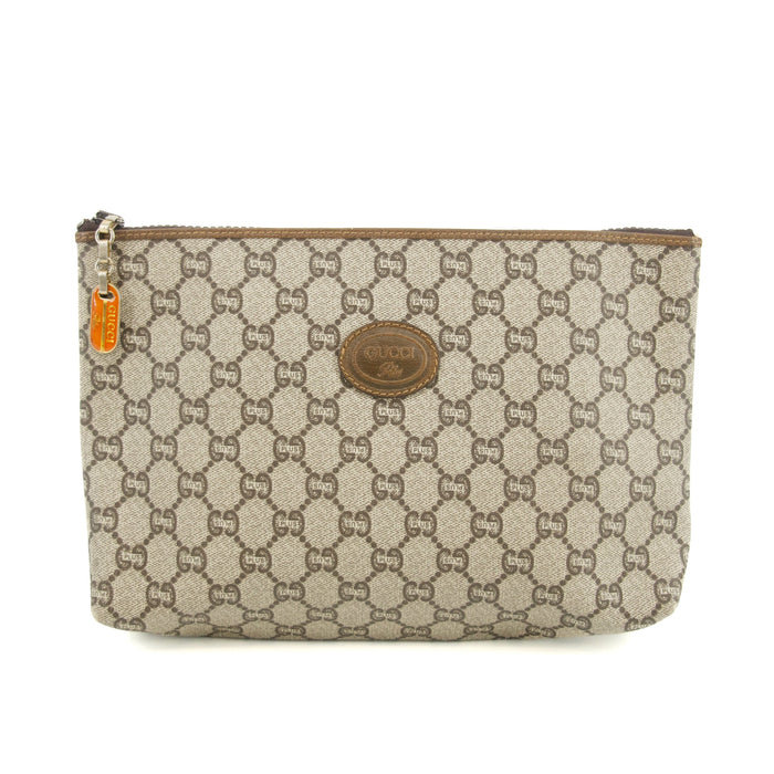 Gucci GG Canvas Coated Plus Clutch Bag #3187 by Bolt Boutique