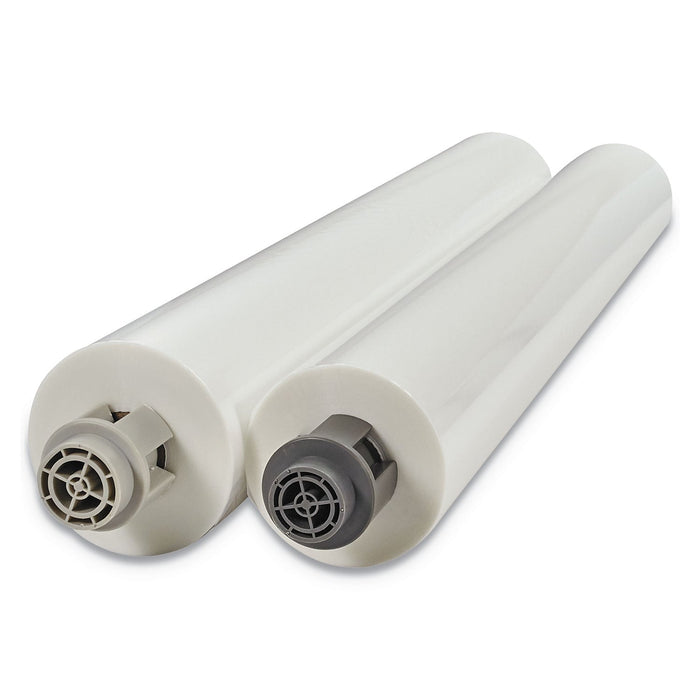GBC Pinnacle 27 EZLoad Roll Film, 3 mil, 25" x 250 ft, Gloss Clear