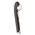 Durable Key Rack, 24-Tag Capacity, Plastic, Gray, 8.38 x 1.38 x 14.13