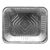 Durable Packaging Aluminum Steam Table Pans, Half-Size Deep—120 oz., 2.56" Deep, 10.38 x 12.75, 100/Carton