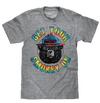Get Your Smokey On Tie Dye T-Shirt - Gray