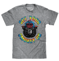 Get Your Smokey On Tie Dye T-Shirt - Gray by Tee Luv