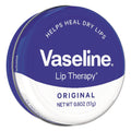 Vaseline Lip Therapy, Original, 0.6 oz, Mini Tin, 12/Carton