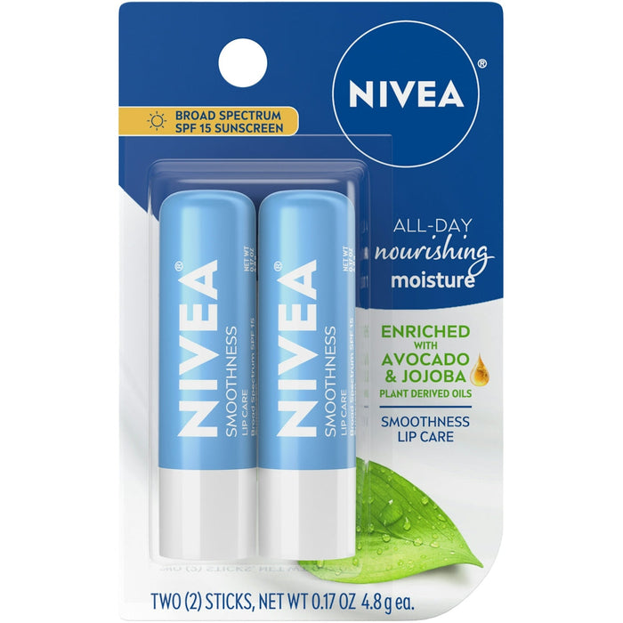 Nivea Smoothness Lip Balm Dual Pack by Pasteur Pharmacy