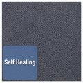 Quartet Prestige Plus Magnetic Fabric Bulletin Board, 72 x 48, Mahogany Frame