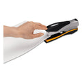 Swingline Optima 40 Desktop Stapler, 40-Sheet Capacity, Silver/Black/Orange