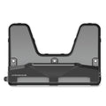 Universal 30-Sheet Three-Hole Power Assist Punch, 7 mm Holes, Black