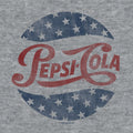 Pepsi Cola Stars T-Shirt - Gray by Tee Luv