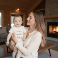 graphic bodysuit | crawl walk hike by Finn + Emma