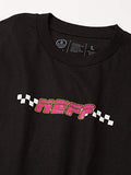 NEFF Mens Logo Snowmobile Retro T-Shirt by Vanessa Jane