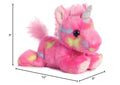 Bright Fancies™ Jellyroll Unicorn™ Stuffed Animal - Eye-Catching Fun - D