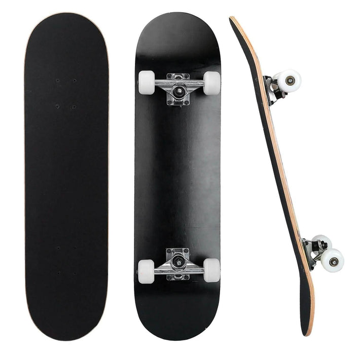 31x8in 9 Layers Maple Concave Skateboard by DailySale