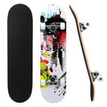 31x8in 9 Layers Maple Concave Skateboard by DailySale