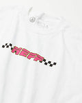 NEFF Mens Logo Snowmobile Retro T-Shirt by Vanessa Jane