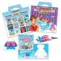 32 Folding Paper Airplanes All Occasion Greeting Cards with Envelopes and Stickers by DailySale