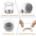 32-Piece: Clear Chair Leg Floor Protectors by DailySale