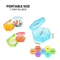 32-Pieces: Colored Compartments Monthly Pill, Medicine And Vitamin Organizer With Tray by DailySale