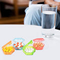 32-Pieces: Colored Compartments Monthly Pill, Medicine And Vitamin Organizer With Tray by DailySale