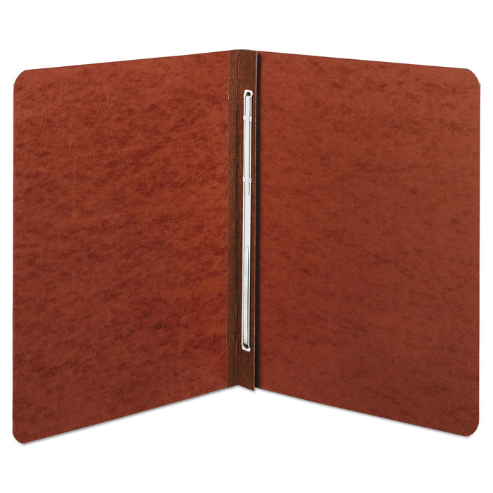 ACCO Presstex Report Cover with Tyvek Reinforced Hinge, Two-Piece Prong Fastener, 3" Capacity, 8.5 x 11, Red/Red