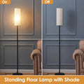 3200K Warm Yellow Light Modern Standing Lamp with Foot Switch 6W Bulb by DailySale