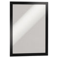 Durable DURAFRAME Sign Holder, 8.5 x 11, Black Frame, 2/Pack