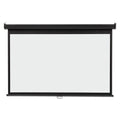 Quartet Wide Format Wall Mount Projection Screen, 65 x 116, White Matte Finish