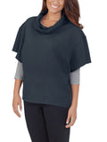 Fruit of the Loom Womens Athleisure Essential French Terry Cowl Neck Pullover by Vanessa Jane