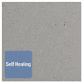 Quartet Contour Granite Gray Tack Board, 36 x 24, Black Frame
