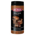 WEIMAN Leather Wipes, 7 x 8, 30/Canister