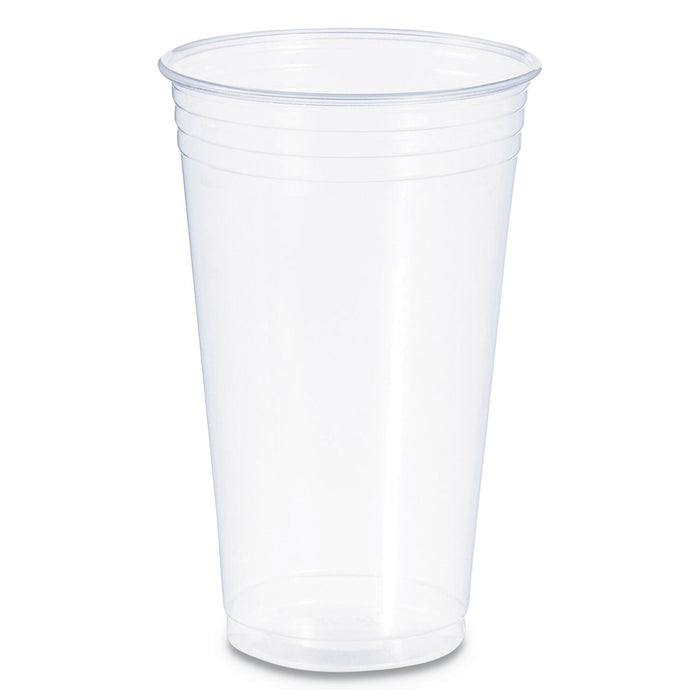 Dart Conex Clear Cold Cups, 24 oz, 50/Bag, 12 Bags/Carton