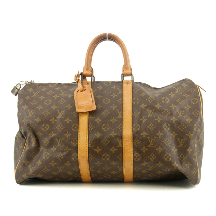 Louis Vuitton Monogram Keepall 50 Boston Bag #3203 by Bolt Boutique