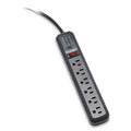Kensington Guardian Surge Protector, 6 AC Outlets, 15 ft Cord, 540 J, Gray