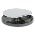 Kensington Spin2 Monitor Stand with SmartFit, 14" x 14" x 2.25" to 3.25", Gray