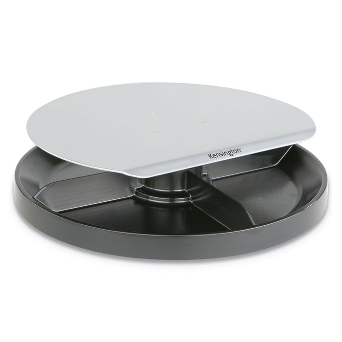 Kensington Spin2 Monitor Stand with SmartFit, 14" x 14" x 2.25" to 3.25", Gray