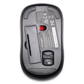 Kensington Wireless Mouse for Life, 2.4 GHz Frequency/30 ft Wireless Range, Left/Right Hand Use, Black