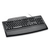 Kensington Pro Fit Comfort Keyboard, Internet/Media Keys, Wired, Black