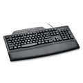 Kensington Pro Fit Comfort Keyboard, Internet/Media Keys, Wired, Black