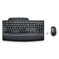 Kensington Pro Fit Comfort Wireless Desktop Set, 2.4 GHz Frequency/30 ft Wireless Range, Black
