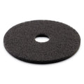 Boardwalk Stripping Floor Pads, 15" Diameter, Black, 5/Carton