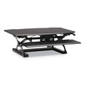 HON Coordinate Portable Desktop Riser, 35.04" x 31.1" x 5" to 16.54", Black