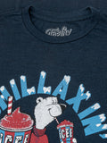 ICEE Chillaxin' Faded Logo T-Shirt - Navy by Tee Luv