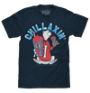 ICEE Chillaxin' Faded Logo T-Shirt - Navy