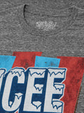 ICEE Faded Logo T-Shirt - Gray by Tee Luv