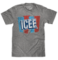 ICEE Faded Logo T-Shirt - Gray by Tee Luv