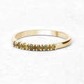 0.22 Carat Genuine Dark Yellow Diamond 14K Yellow Gold Ring (I1-I2) by Bids.com