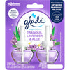 Glade PlugIns Tranquil Lavender & Aloe Scented Oil Refills