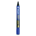 Pilot Premium 400 Permanent Marker, Broad Chisel Tip, Blue, Dozen