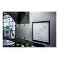 Durable DURAFRAME Magnetic Sign Holder, 8.5 x 11, Black Frame, 2/Pack