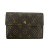 Louis Vuitton Monogram Canvas Brown Trifold Wallet #3209